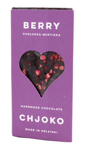 Dark chocolate with Forest Berries Chjoko