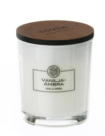 Vanilla Ambra Scented Candle, Osmia