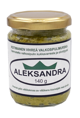 Green Crushed Garlic, Aleksandra