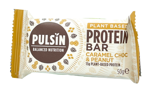 Caramel & Choc & Peanut Protein Bar, PUlsin