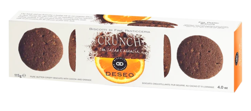 Crunchy cocoa & orange cookies, Deseo